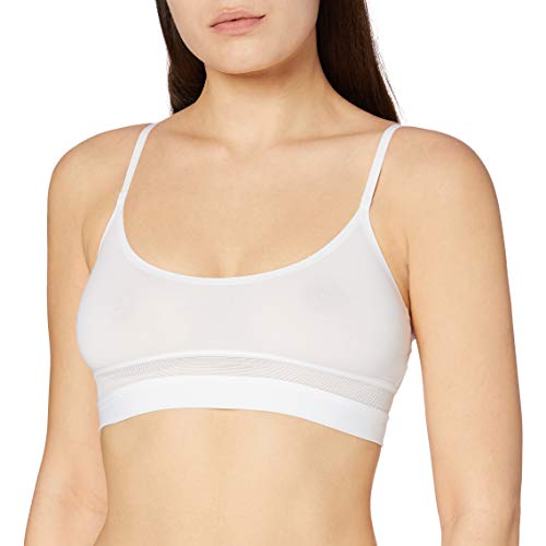 Sloggi Ever Fresh Crop Top Corsé, Blanco (White 0003), 38 (Talla del Fabricante: Small) para Mujer