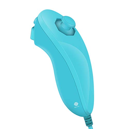 SLTX - Mando a distancia para Nintendo Wii Video Game/Nintendo Wii/Wii U (producto de terceros) azul celeste