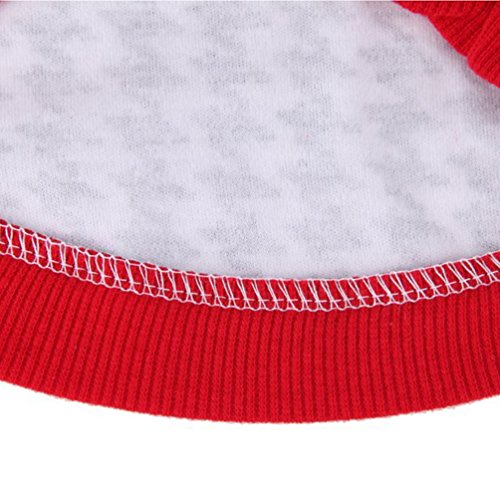 SMALLLEE_LUCKY_STORE Chaleco de pata de gallo para mascotas, perro, gato, sin mangas, para cachorro, camisetas de algodón suave, ropa de Chihuahua, estampado de huesos en color negro y blanco L