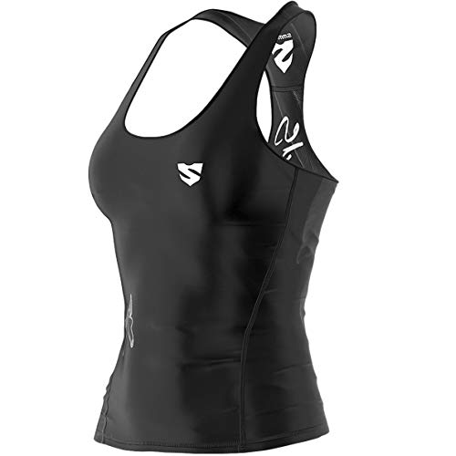 SMMASH Herme Sport Top Tank para Mujer, Camiseta de Tirantes Deportivas, Camiseta sin Manga para Fitness, Yoga, Formación, Material Transpirable y Antibacteriano, (M)