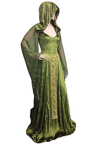 Snuter - Vestido - Manga Larga - para Mujer Verde XL