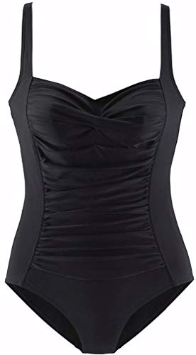 Socluer Traje de baño Elegante Adelgazante Una Pieza Push up para Mujer