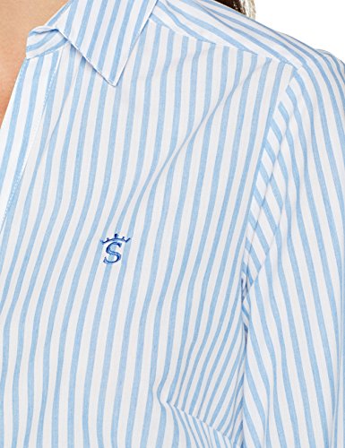 Solera A9461Z1 Camisa, Azul (Raya Celeste 1458), 38 (Tamaño del Fabricante:38) para Mujer