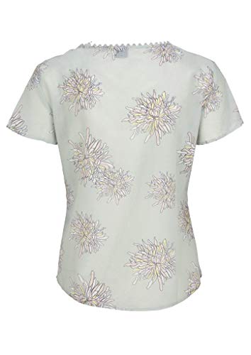 s.Oliver BLACK LABEL Bluse Kurzarm, 61a2 Flowers Print, 46 para Mujer