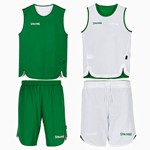 Spalding Doubleface Kids Set Kit Reversible, Unisex niños, Lagoon/White, 152
