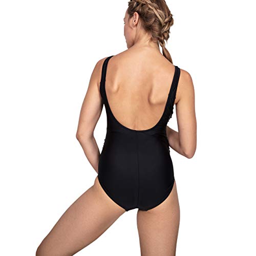 Speedo 8-090460001, Traje de Baño de Maternidad para Mujer, Negro, XXL
