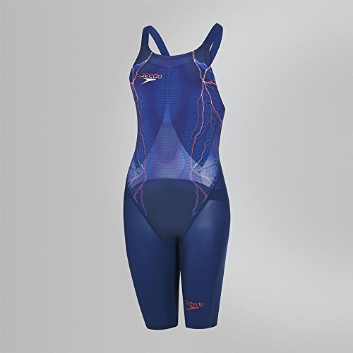 Speedo 8-09170C292 Bañador de Competición, Mujer, Azul (Fast Blue/Copper), 20