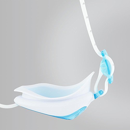 Speedo Aquapure Gafas de Natación, Adult Female, Blanca, Talla única