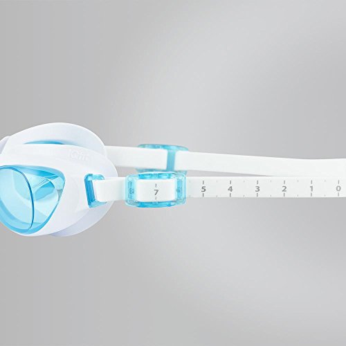 Speedo Aquapure Gafas de Natación, Adult Female, Blanca, Talla única