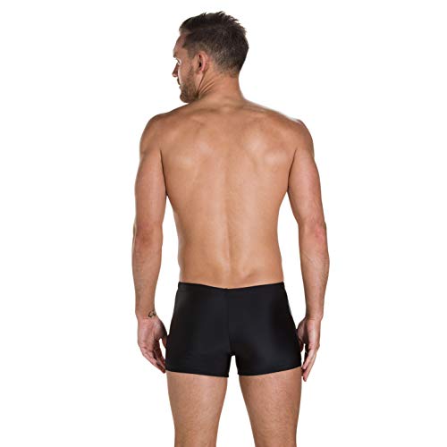 Speedo - Bañador de Buceo para Hombre, Hombre, Color Boom Blk/Aqua Splash/Oxid, tamaño Size: 36