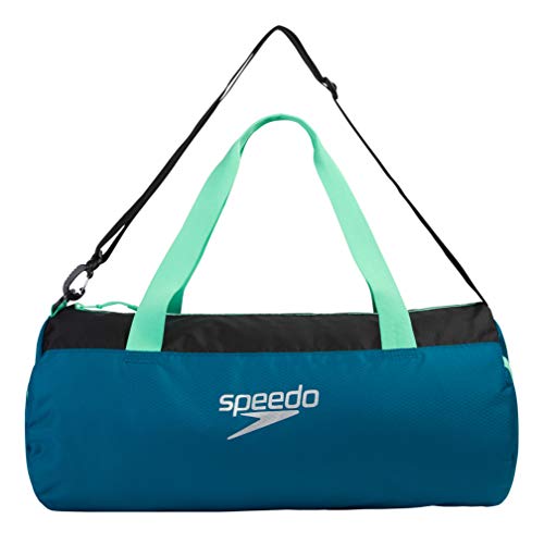 Speedo Bolsa de Lona, Adult Unisex, Azul/Negra, Talla única