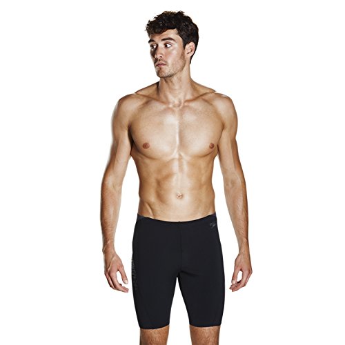 Speedo Boom Splice Bañador, Adult Male, Negra/Oxid Gris, 32 (ES 80 CM)