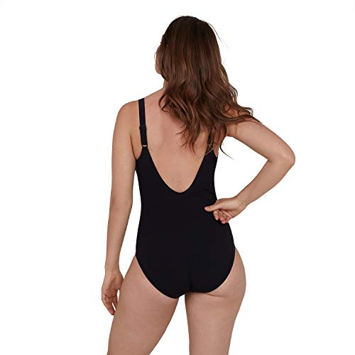 Speedo Contourlustre De 1 Pieza Bañador, Adult Female, Negra, 32 (ES 38)