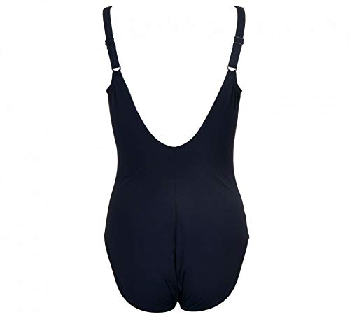 Speedo Contourluxe 1 Piece Bañador, Mujer, True Navy/Plum/White, 46