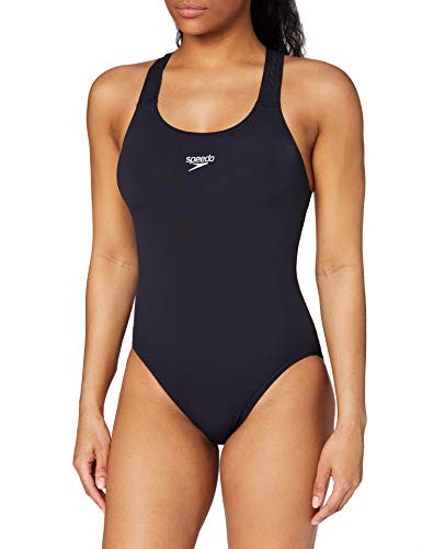 Speedo Endurance, Traje de natación para mujer, Azul marino (Navy), Tamaño del fabricante 38