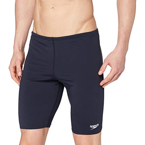 Speedo Essential Endurance+ Jammer Pantalones Cortos, Adult Male, Azul Marino, 34 (ES 85 CM)