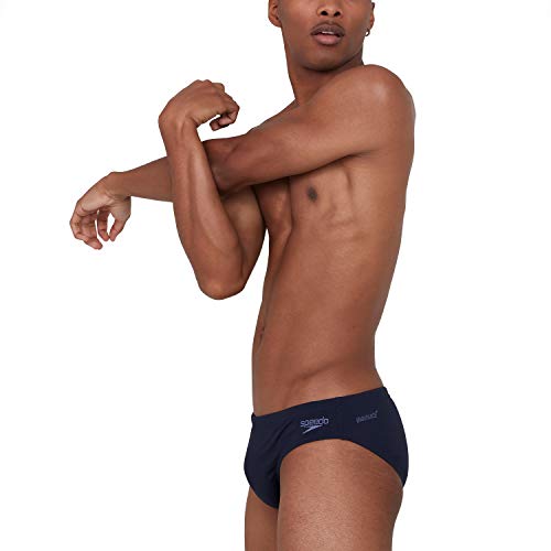 Speedo Essentials Endurance + 7 Cm Bañador Tipo Slip, Hombre, Azul (True Navy), 36 (ES 90 cm)