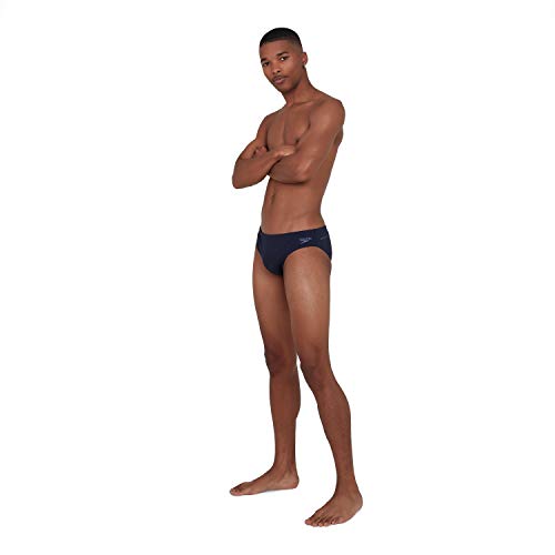 Speedo Essentials Endurance + 7 Cm Bañador Tipo Slip, Hombre, Azul (True Navy), 36 (ES 90 cm)