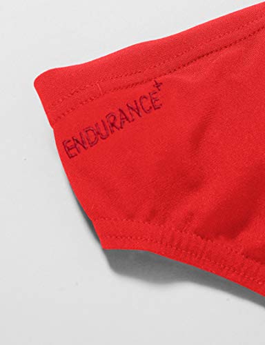 Speedo Essentials Endurance + 7 Cm Bañador Tipo Slip, Hombre, Rojo (Fed Red), 40 (ES 100 cm)
