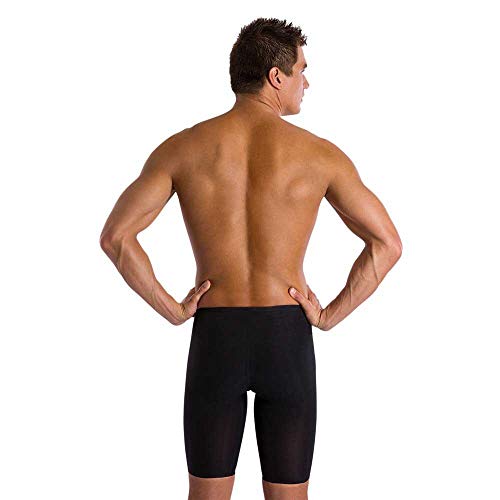 Speedo Fastskin LZR Pure Valor High Waisted Jammer Am Bañador De Competición, Hombre, Black/White, 22