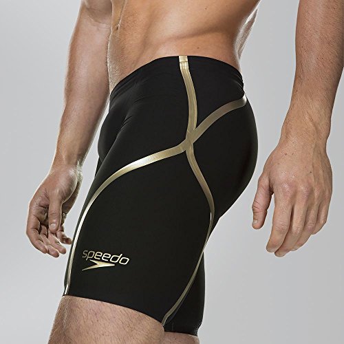 Speedo Fastskin LZR Racer X Jammer Bañadores, Hombre, Black/Gold, 22