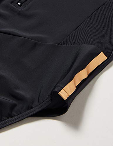 Speedo Hexagonal Mesh Panel Traje de Baño de Una Pieza, Mujer, Negro (Black), 36 (ES 42)