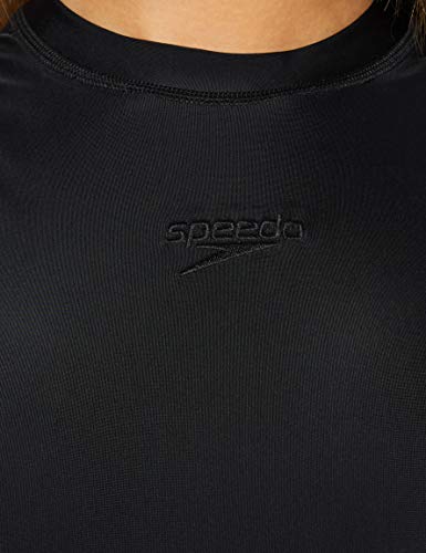 Speedo Hydrasuit Flex Bañador, Adult Female, Negra, 30 (ES 36)