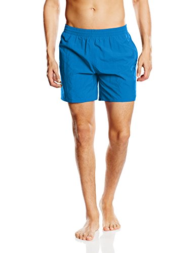 Speedo Solid Leisure de 16" Pantalones Cortos, Adult Male, Azul, L