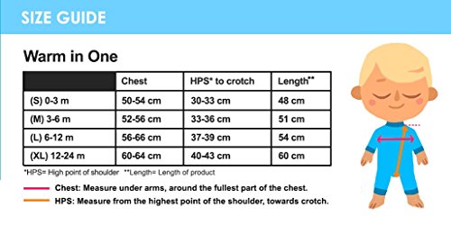 Splash About Traje de Neopreno para niños, Color Rosa (Arca de Nina), 6-12 Meses (Talla de fabricación: L)