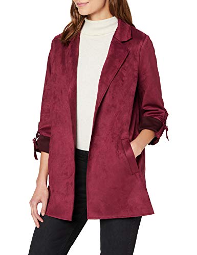 Springfield 4.2.Gym.Blazer Antelina, Chaqueta de traje para Mujer, Rojo (Rojo 64), Talla única (Talla del fabricante: Large)
