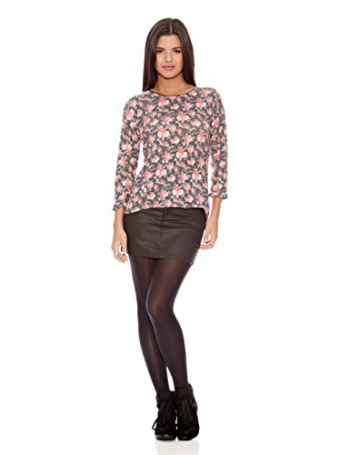 Springfield Camiseta Sud FLR Grande Gris/Rosa S