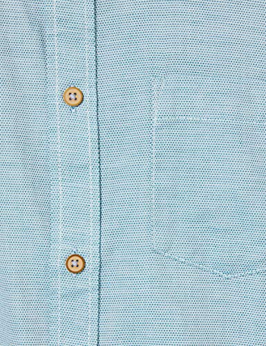 Springfield Structure Short Franq-C/24 Camisa Casual, Verde (Green 24), XL (Tamaño del Fabricante: XL) para Hombre