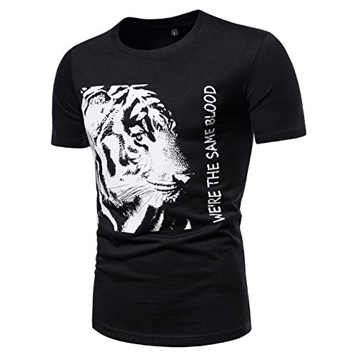 SSBZYES Camisetas para Hombre Camisetas De Manga Corta para Hombre Camisetas De Manga Corta con Cuello Redondo para Camiseta con Estampado De Dragón Talla Europea Camisas De Media Manga Sueltas Tops