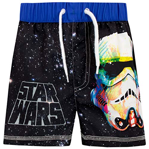 Star Wars Bañador de dos piezas para niños 12-13 años Negro