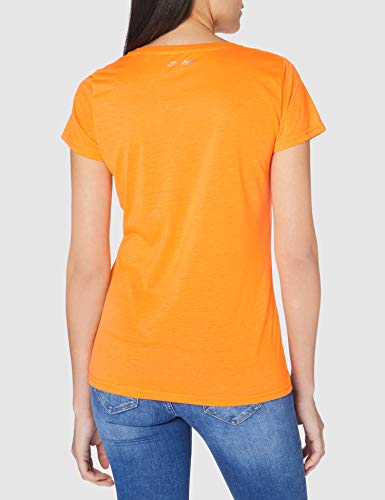 Stedman Apparel Active Cotton Touch/ST8700, Camiseta de deporte para Mujer, Naranja (Cyber Orange), 40 (Talla del Fabricante: Medium)