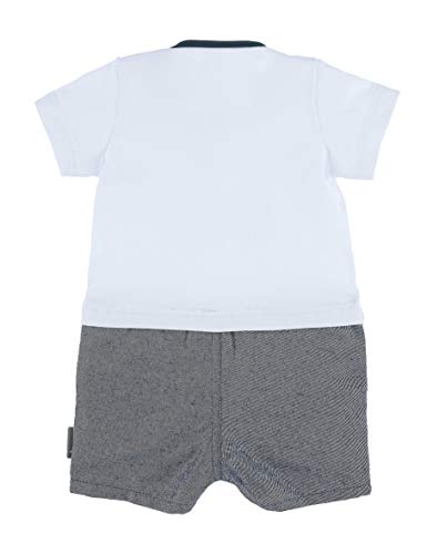 Sterntaler Romper Suits Mono, Blanco (Weiss 500), 6-9 Meses (Talla del Fabricante: 74) para Bebés