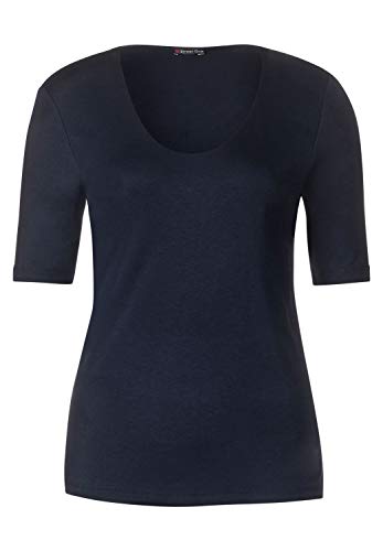 Street One 313104 Palmira Camiseta, Azul (Deep Blue 11238), 42 (Talla del Fabricante: 40) para Mujer