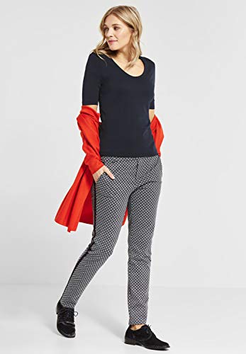 Street One 313104 Palmira Camiseta, Azul (Deep Blue 11238), 42 (Talla del Fabricante: 40) para Mujer