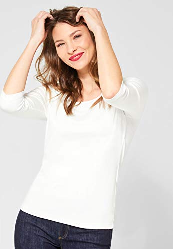 Street One 313977 Pania Camiseta, Marfil (Off White 10108), 42 (Talla del Fabricante: 40) para Mujer