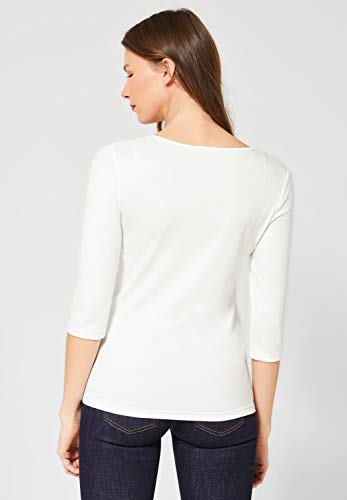 Street One 313977 Pania Camiseta, Marfil (Off White 10108), 42 (Talla del Fabricante: 40) para Mujer