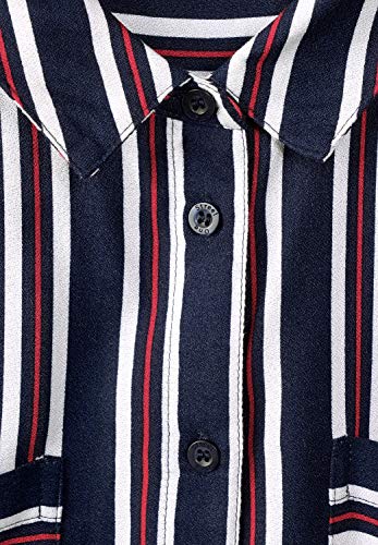Street One 341085 Blusas, Multicolor (Night Sky 31497), 44 para Mujer