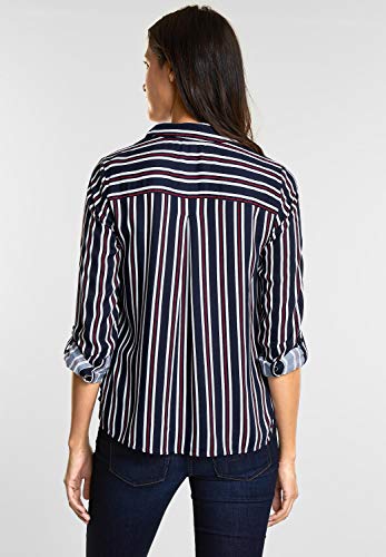 Street One 341085 Blusas, Multicolor (Night Sky 31497), 44 para Mujer