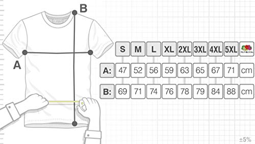 style3 Angus de Vitruvio Camiseta para Hombre T-Shirt Young Hard Rock da Vinci, Talla:2XL, Color:Blanco