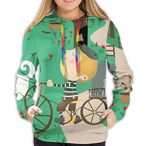 Sudadera con Capucha para Mujer Milk Boy In Forest, XXL Sudadera