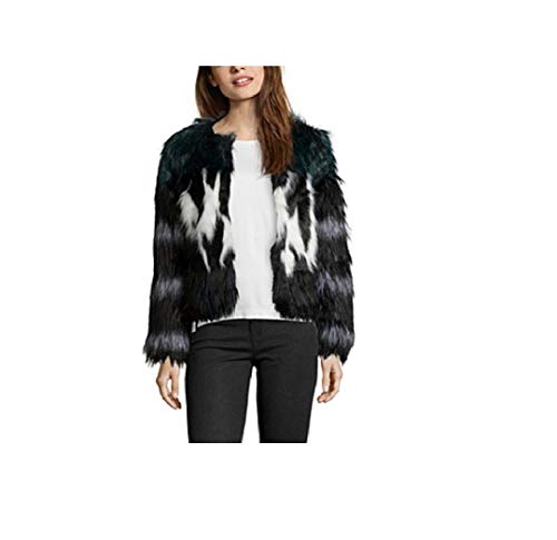 suiteblanco - Abrigo para mujer multicolor L