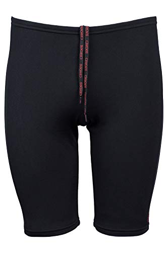 Sundried Negro Swim Jammers Traje de baño Bañador de natación Hombres (Negro, M)