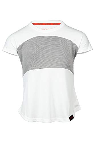 Sundried Yoga para Mujer de la Gimnasia Top Trabajar el Entrenamiento t-Shirt (Negro, XL)