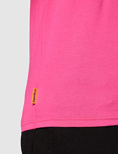 Superdry Collective tee Camiseta, Rosa (Shocking Pink MBC), L para Hombre