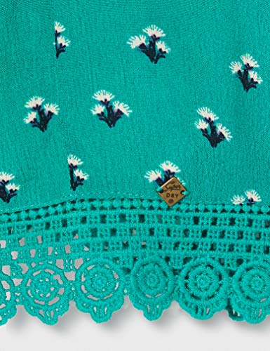 Superdry Sunny Lace Top Blusa, Verde (Green Ditsy 59l), L (Talla del Fabricante:14) para Mujer