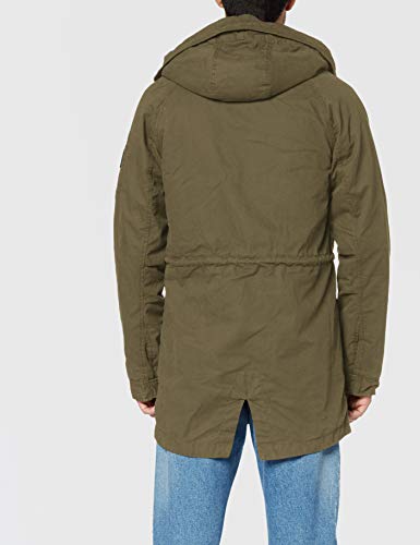 Superdry Winter Aviator Parka, Verde (Deep Depth S6y), L para Hombre